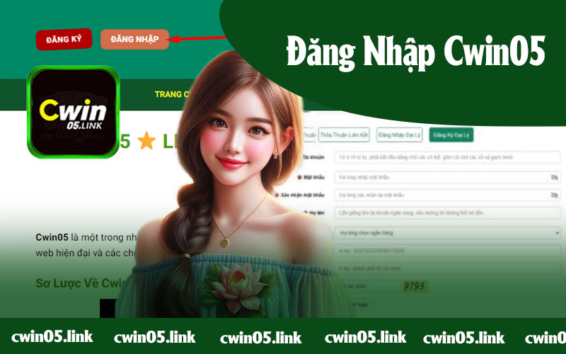 Truy Cập Trang Web Chính Thức Đăng Nhập Cwin05