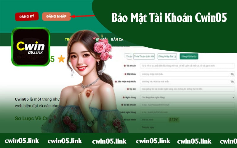 Đảm Bảo Bảo Mật Tài Khoản Cwin05